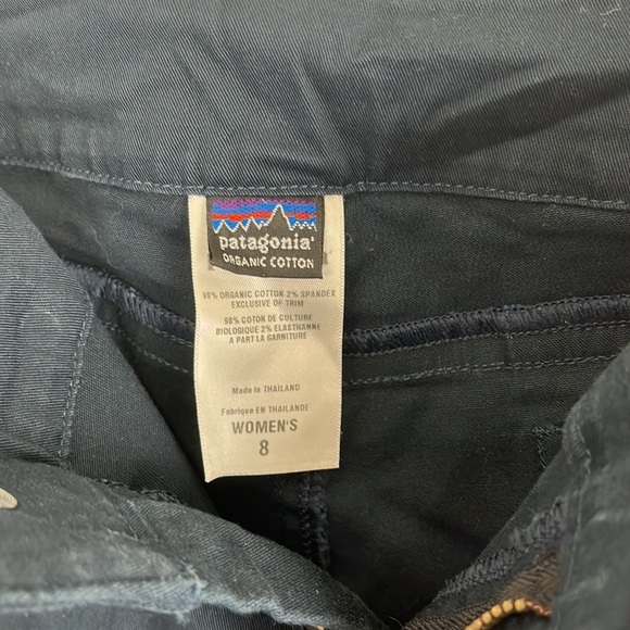 Patagonia Cotton Twill Navy Blue Utility Pants - Picture 6 of 10
